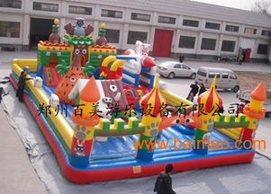 卡通小屋大型充氣城堡與兒童滑梯城堡 價格、生產廠家及選購指南